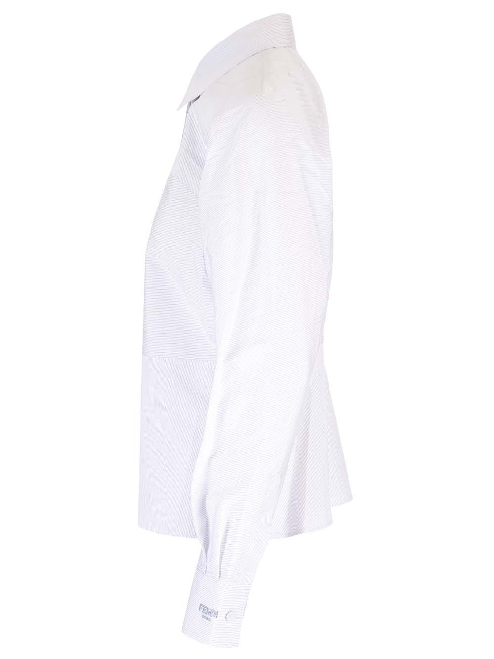 Al Duca D'Aosta Fendi Camicia slim fit a righe Pezzi Unici