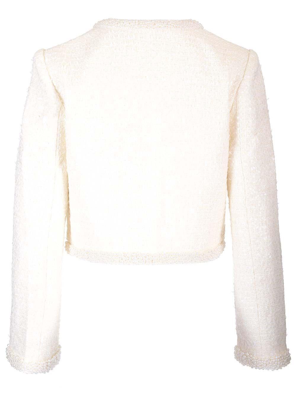 Al Duca D'Aosta Self-portrait Giacca corta in bouclè Presa