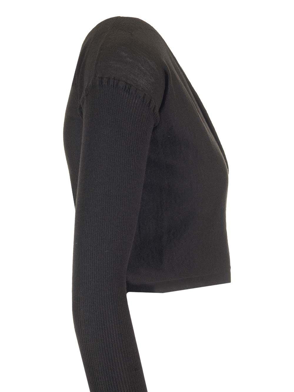 Al Duca D'Aosta Rick Owens Top incrociato in maglia Online