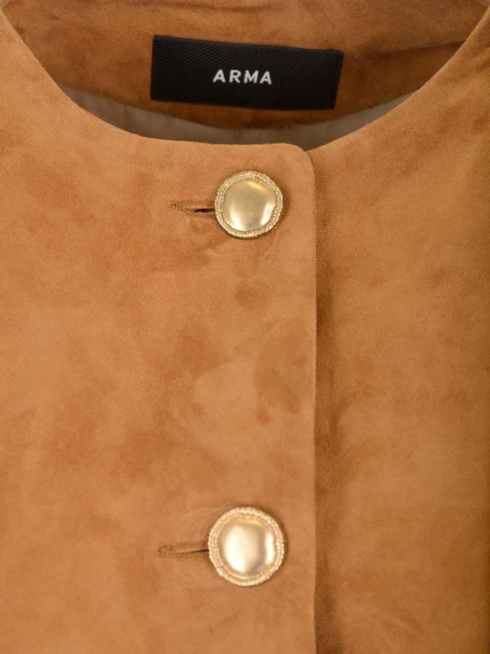 Al Duca D'Aosta Arma Giacca in pelle scamosciata "Gaya" Vendita Calda