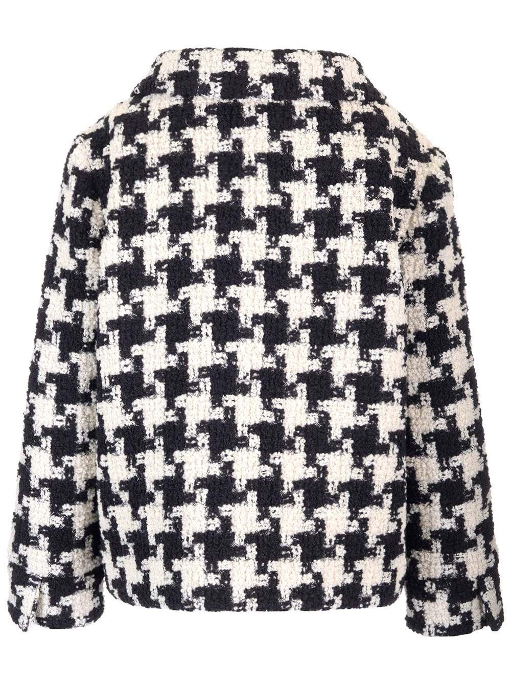 Al Duca D'Aosta Valentino Garavani Giacca in macro pied de poule Grande vendita