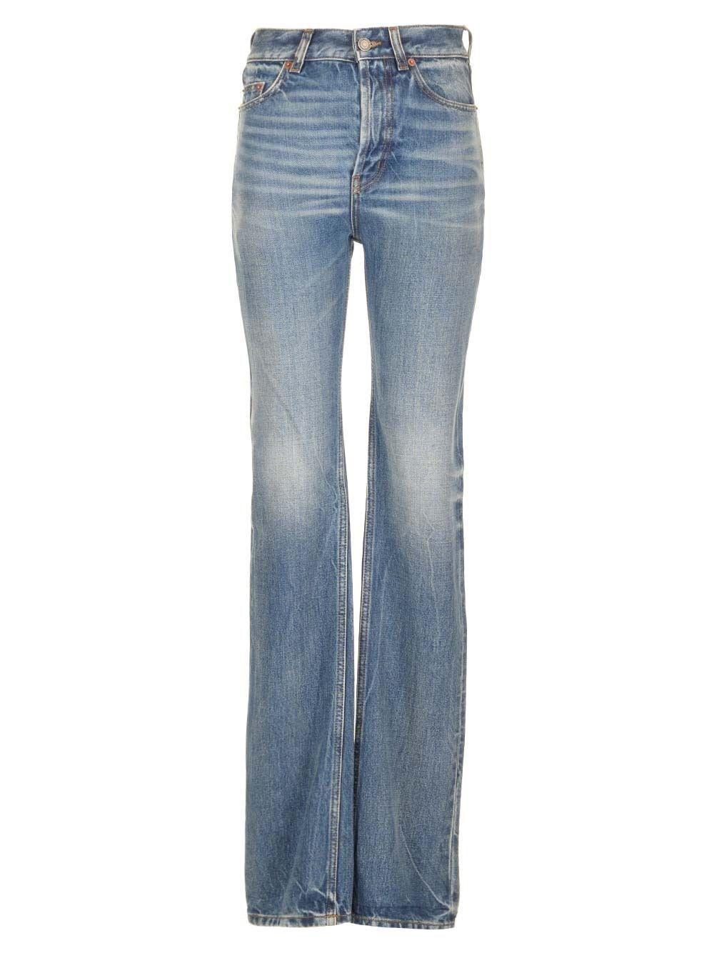 Al Duca D'Aosta Saint Laurent Jeans slim-fit anni 90
