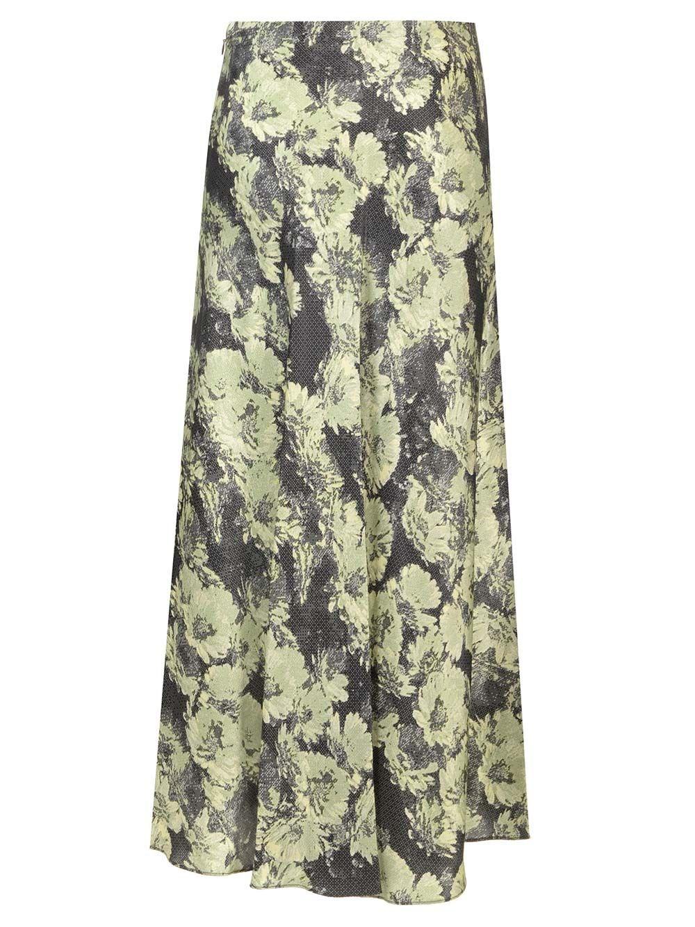 Al Duca D'Aosta Tory Burch Gonna in satin stampato Offerta San Valentino