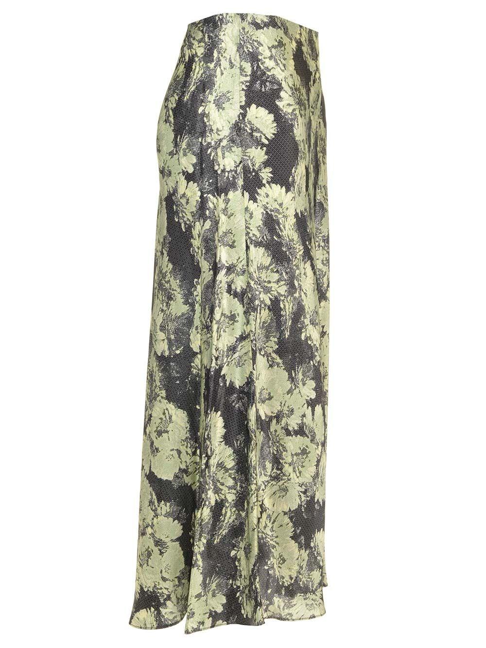 Al Duca D'Aosta Tory Burch Gonna in satin stampato Offerta San Valentino