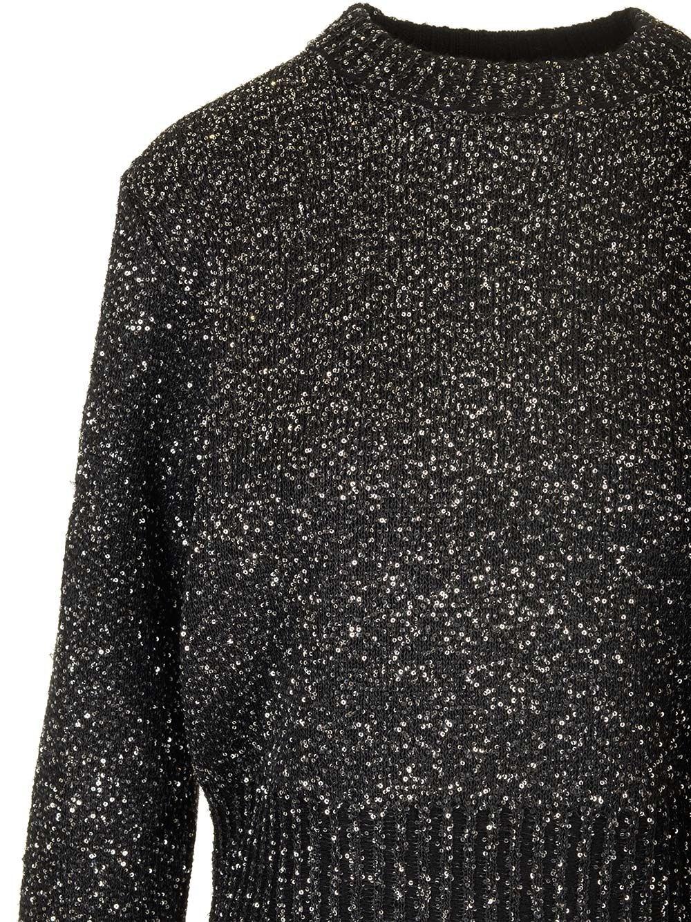 Al Duca D'Aosta Golden Goose Maglione lana con paillettes Vendita calda