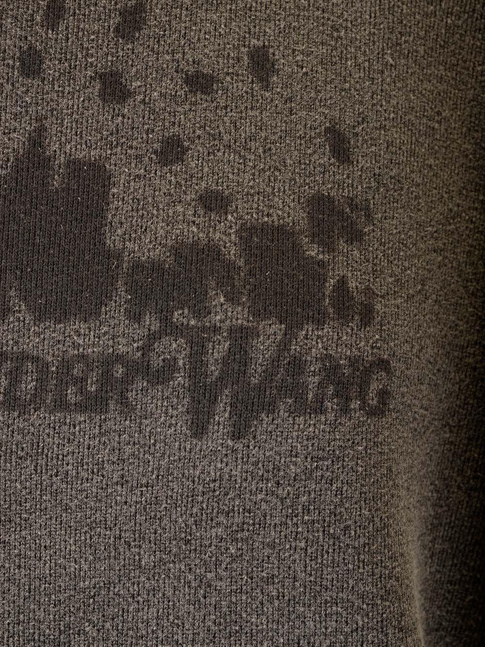 Al Duca D'Aosta Alexander Wang UNISEX HOODIE WITH DISTRESSED SKYLINE LOGO GRAPHIC WASHED CHARCOAL Offerte speciali