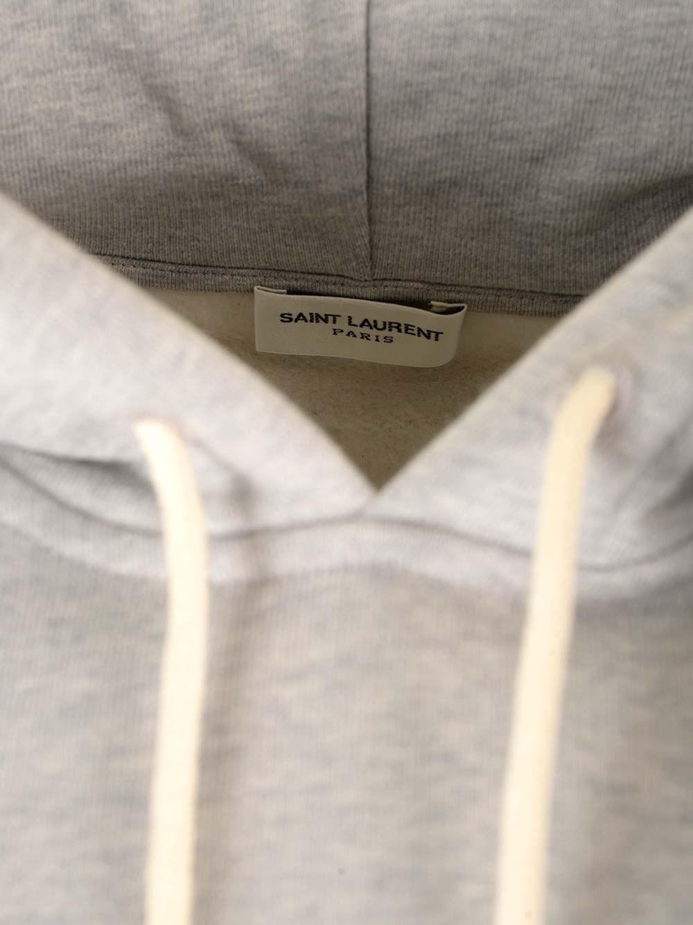 Al Duca D'Aosta Saint Laurent Felpa grigia con cappuccio Prezzo basso