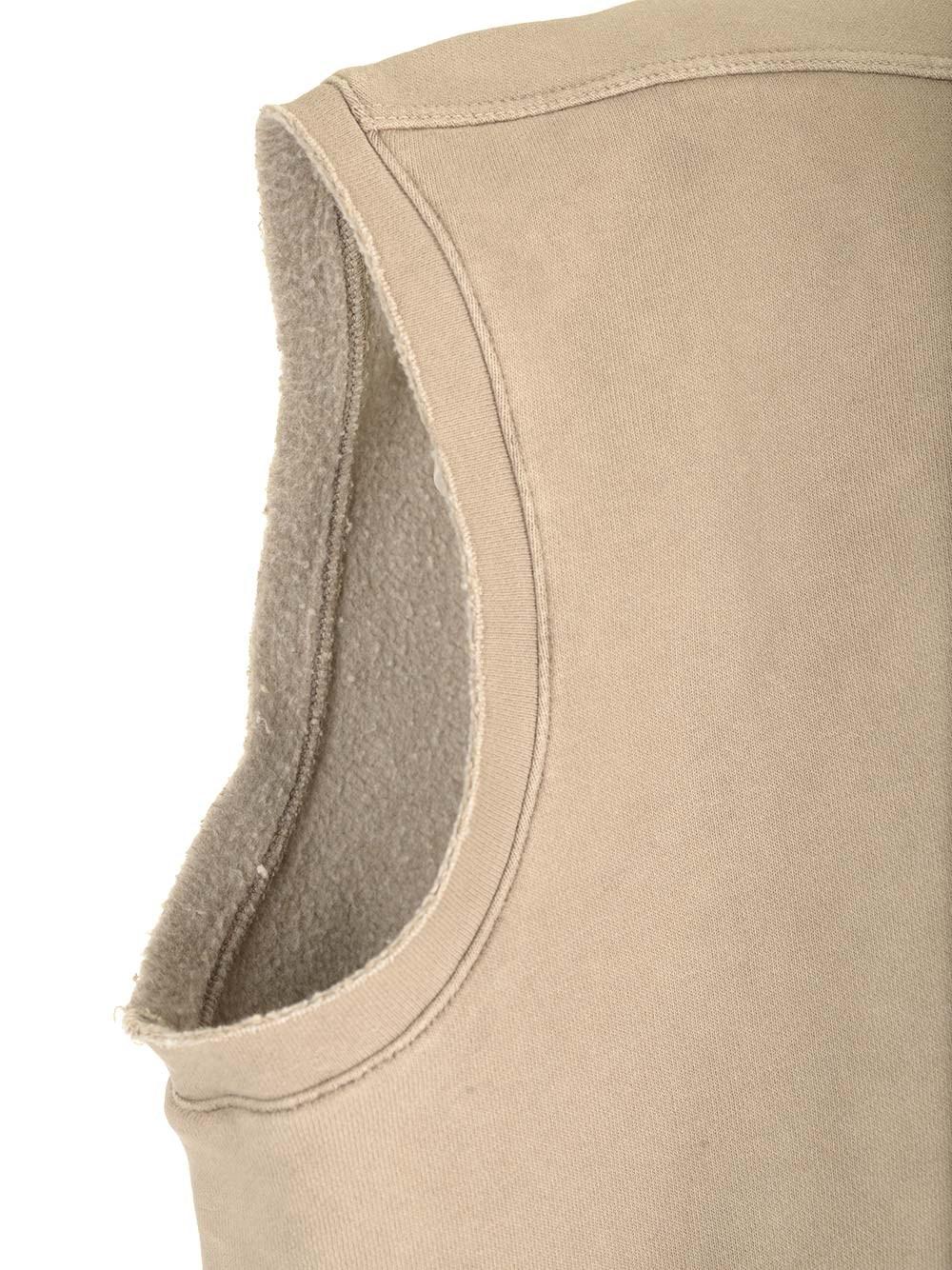 Al Duca D'Aosta Moncler X Rick Owens Felpa senza maniche Ritorno libero