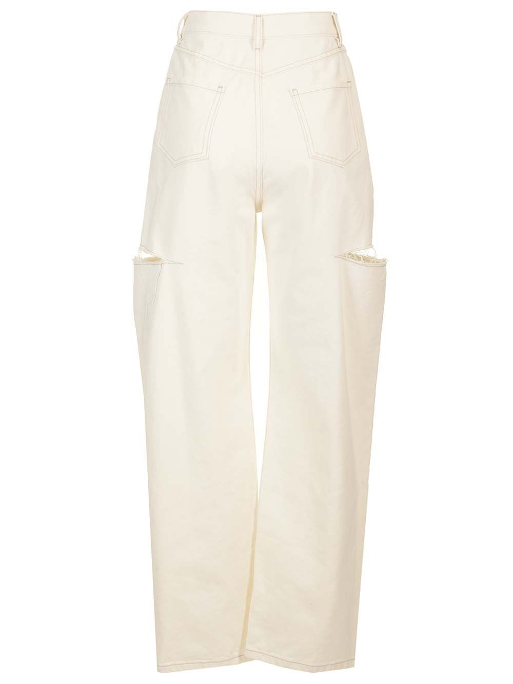 Al Duca D'Aosta Maison Margiela Jeans ampi con strappi Ultimo giorno