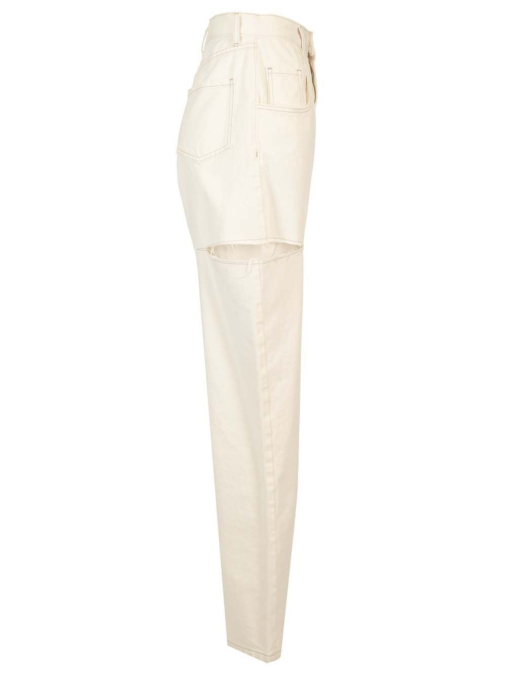 Al Duca D'Aosta Maison Margiela Jeans ampi con strappi Ultimo giorno