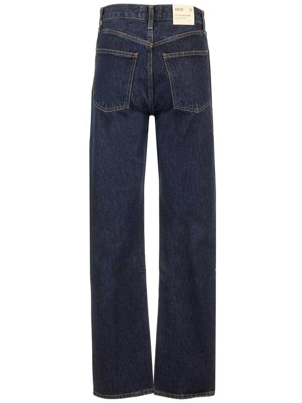 Al Duca D'Aosta Agolde Jeans "90's Pinch Waist" blu Fino al 50% di sconto