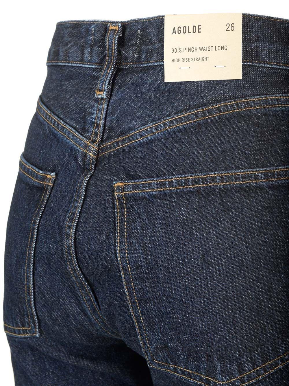 Al Duca D'Aosta Agolde Jeans "90's Pinch Waist" blu Fino al 50% di sconto