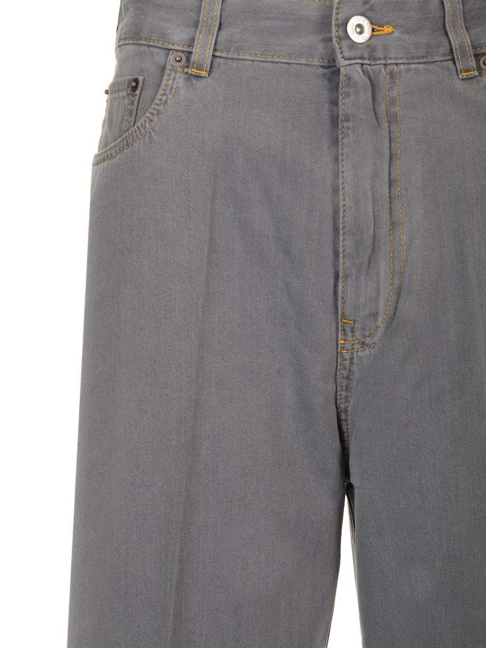 Al Duca D'Aosta Miu Miu Pantaloni in denim chambray Discount Store per i nuovi prodotti