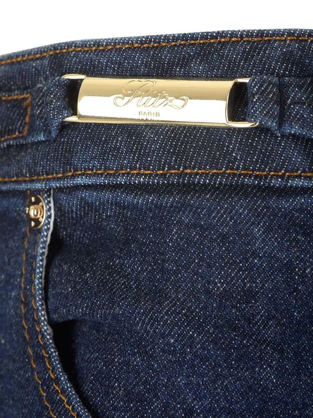 Al Duca D'Aosta Frame X Ritz Jeans dritti "The Ritz Ruler" Enormi sconti