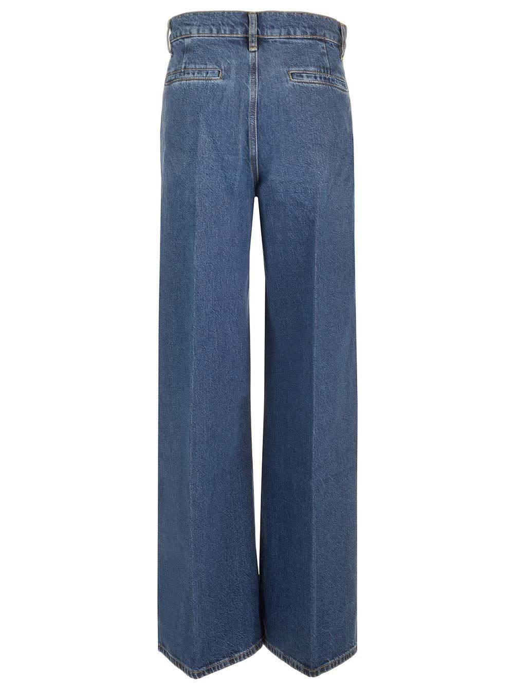 Al Duca D'Aosta Frame Jeans gamba larga 50% di sconto con spedizione gratuita