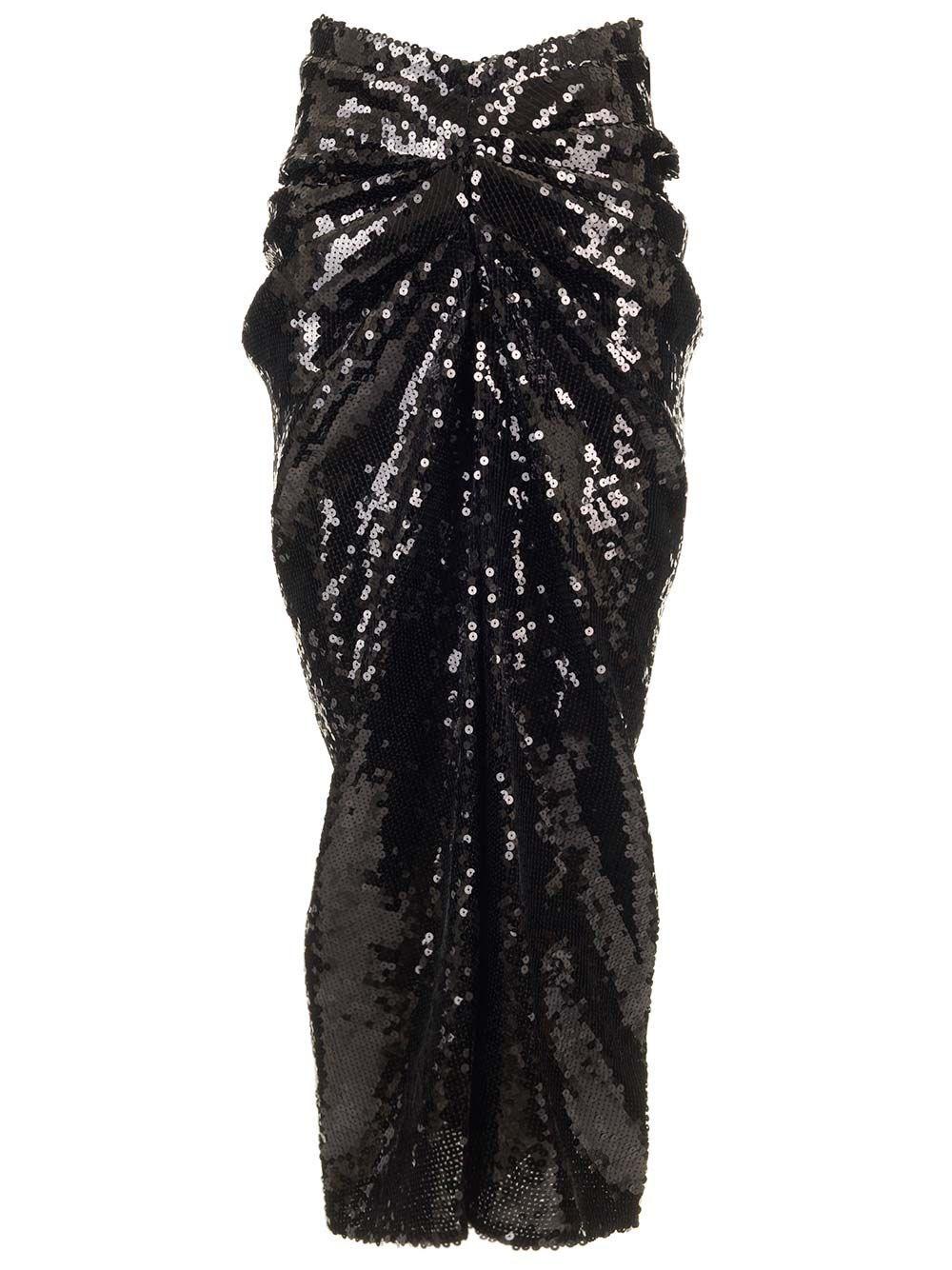 Al Duca D'Aosta Del Core Gonna midi paillettes