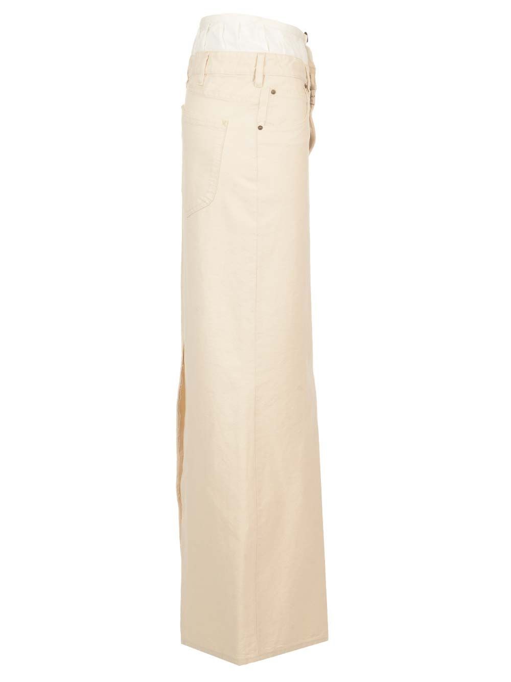 Al Duca D'Aosta Maison Margiela Gonna lunga con spacchi Promozione