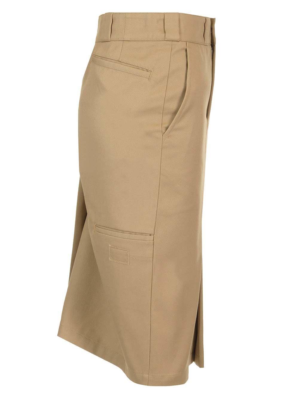 Al Duca D'Aosta Maison Margiela Gonna midi in gabardina Soddisfazione Garantita