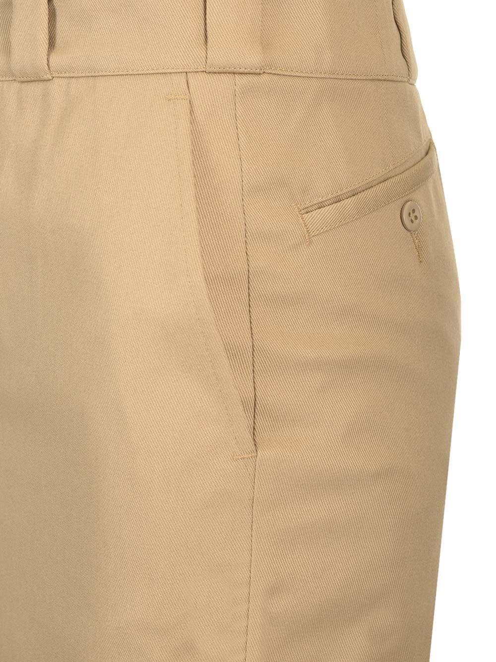 Al Duca D'Aosta Maison Margiela Gonna midi in gabardina Soddisfazione Garantita