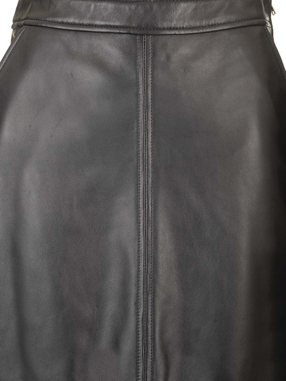 Al Duca D'Aosta Arma Gonna a tubino in pelle "Arkina" Consegna Veloce