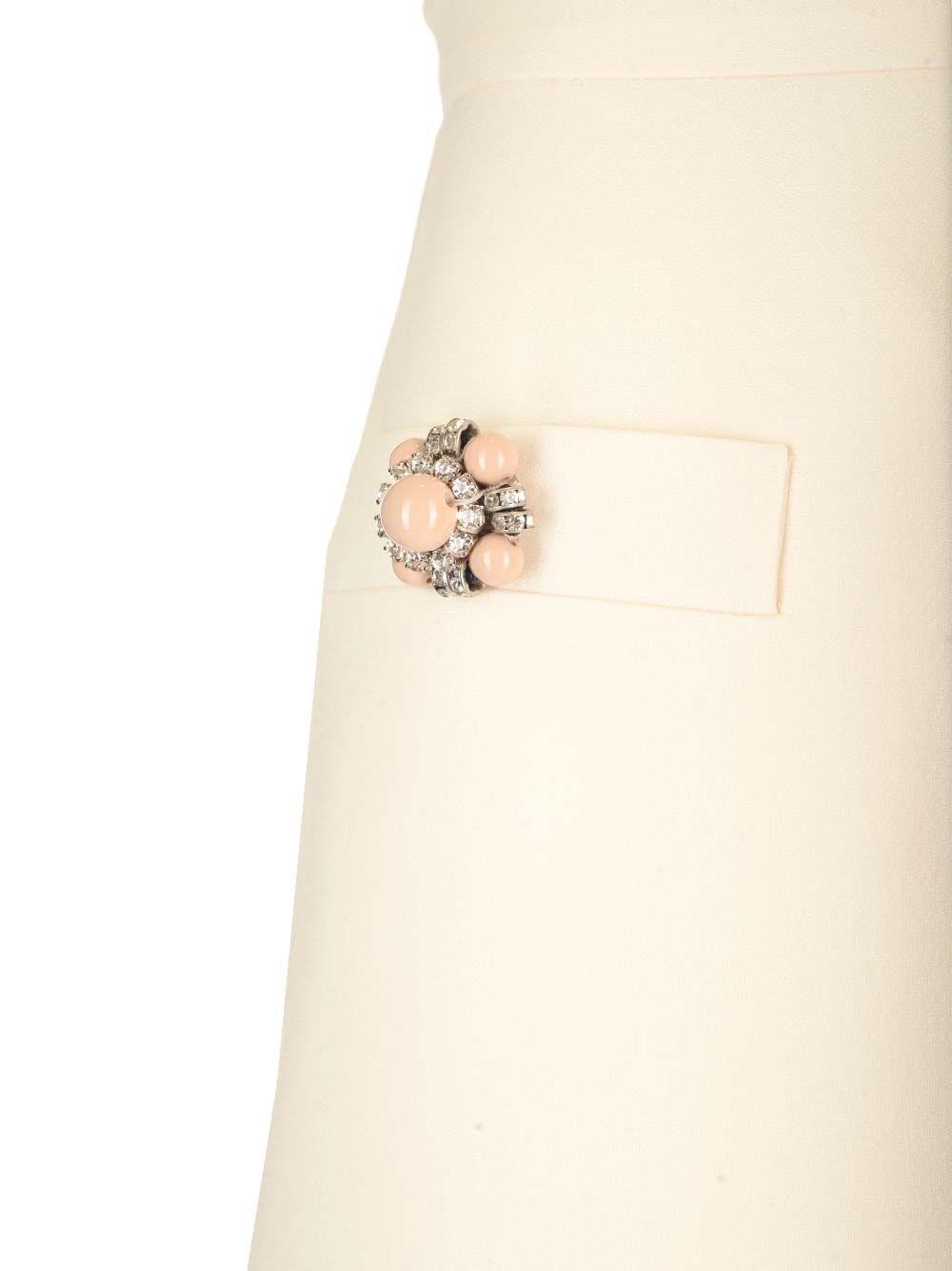 Al Duca D'Aosta Valentino Garavani Gonna in crepe couture Prezzo Ridotto