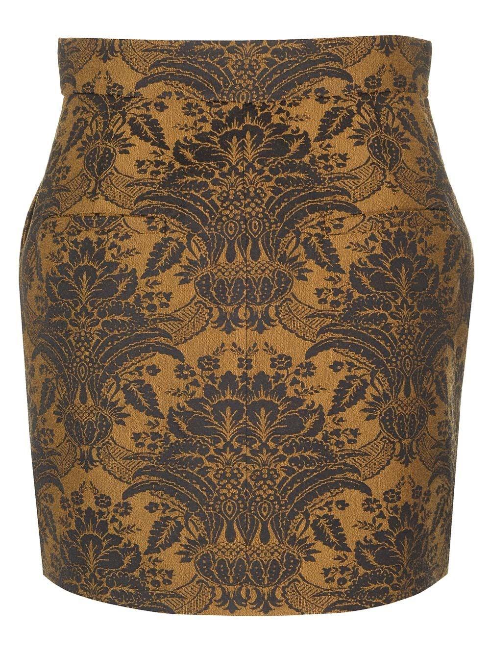 Al Duca D'Aosta Max Mara Mini gonna in lana jacquard Convenienza