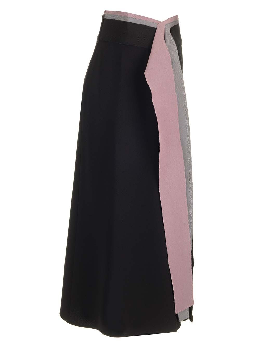 Al Duca D'Aosta Fendi Gonna midi in cady di seta Offerta