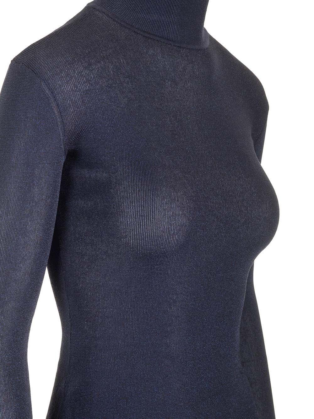 Al Duca D'Aosta Self-portrait Dolcevita in viscosa Black Friday