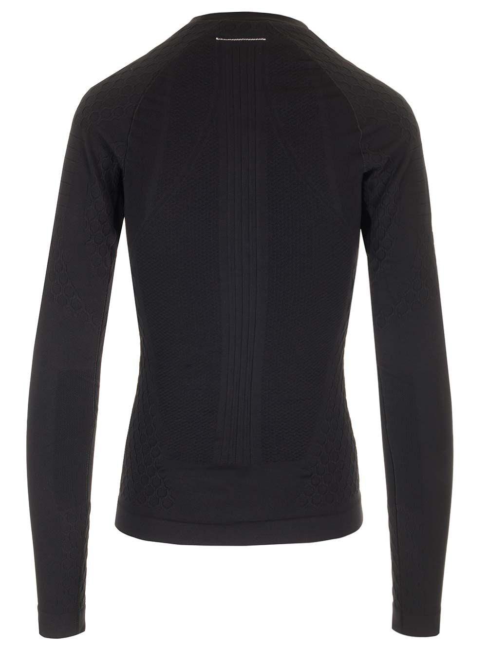 Al Duca D'Aosta Mm6 Maison Margiela Maglia termica nera Offerta Giorno del Papà