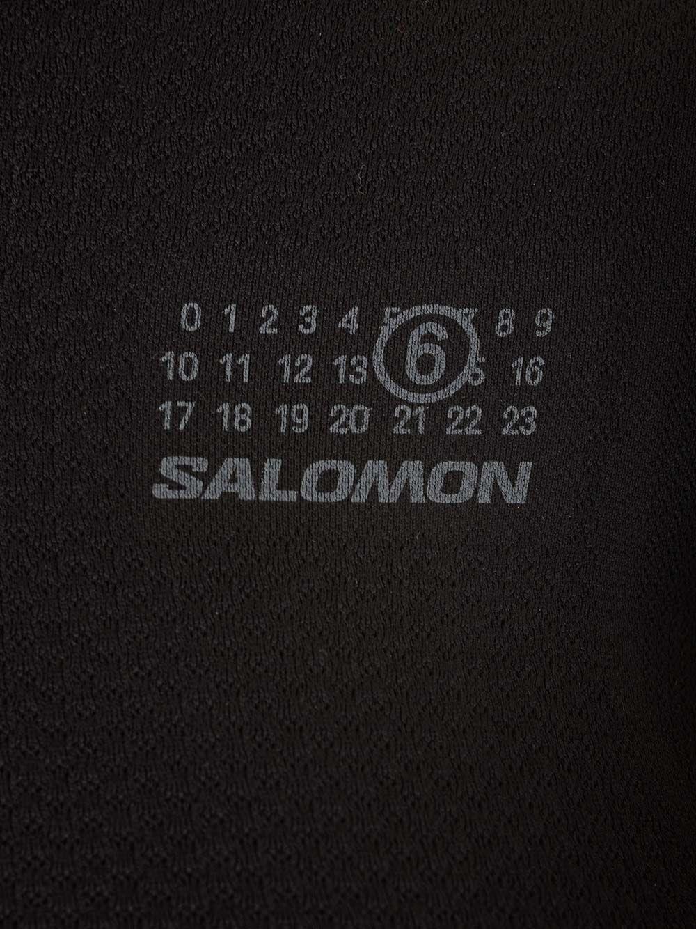 Al Duca D'Aosta Mm6 Maison Margiela Maglia termica nera Offerta Giorno del Papà