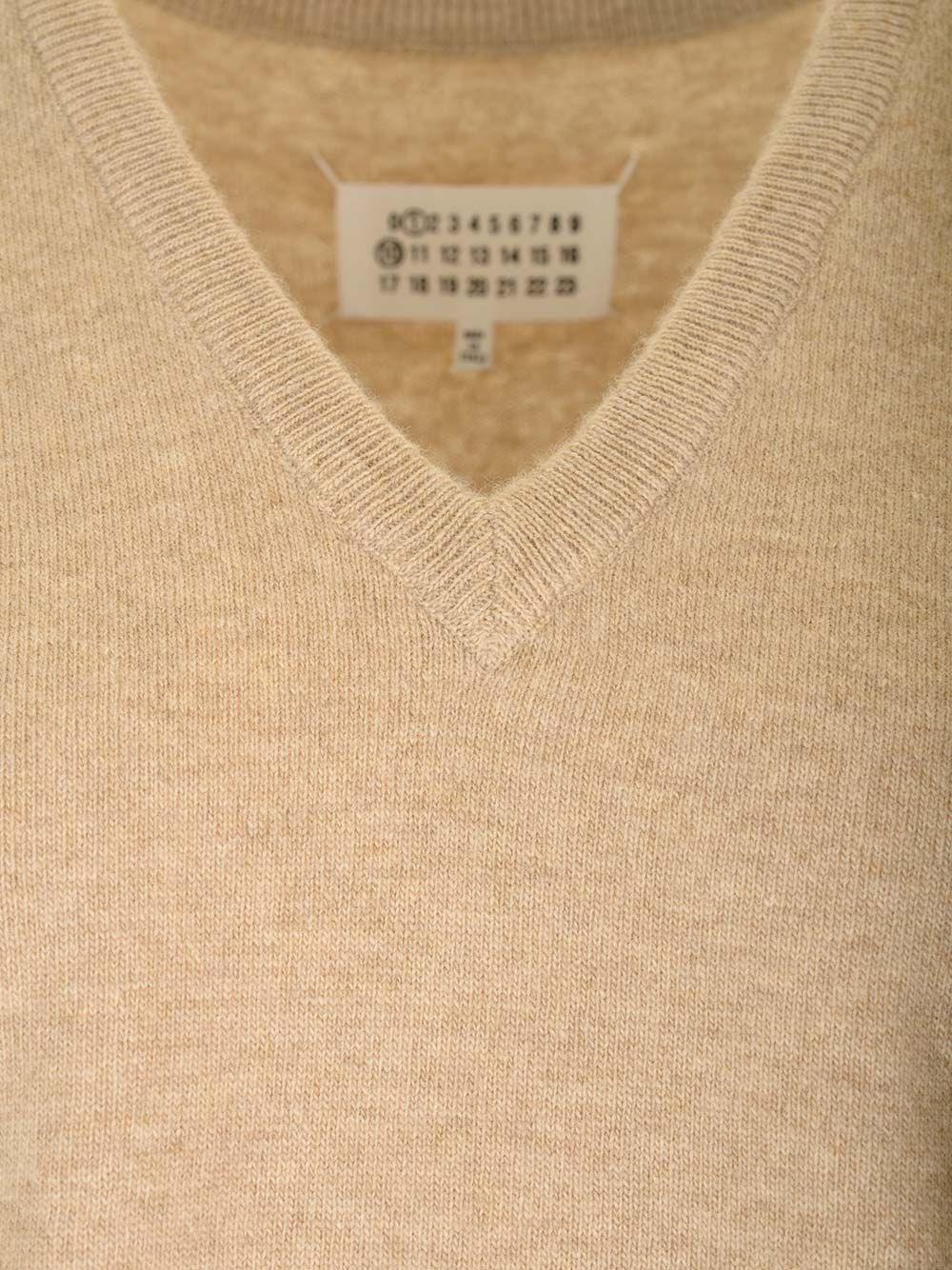 Al Duca D'Aosta Maison Margiela Gilet in lana Smaltimento dello stoccaggio