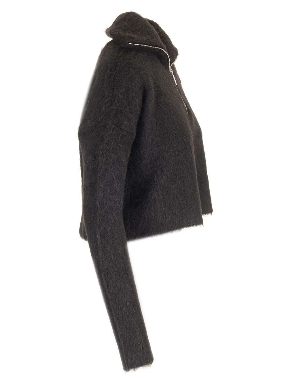 Al Duca D'Aosta Sportmax Maglia mezza zip in alpaca Online Outlet