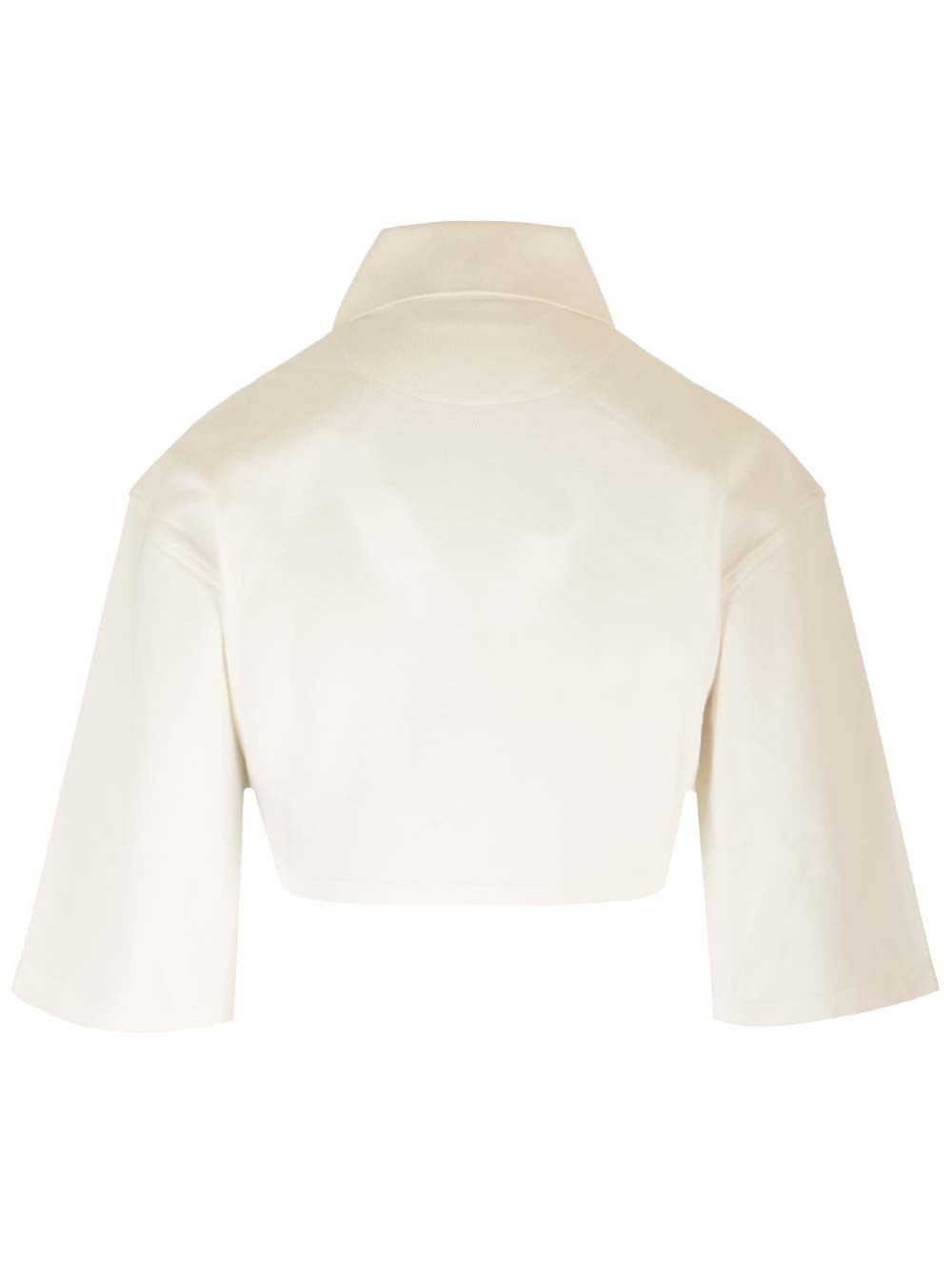 Al Duca D'Aosta Palm Angels Polo cropped in cotone Comprane uno, ottenene uno gratis