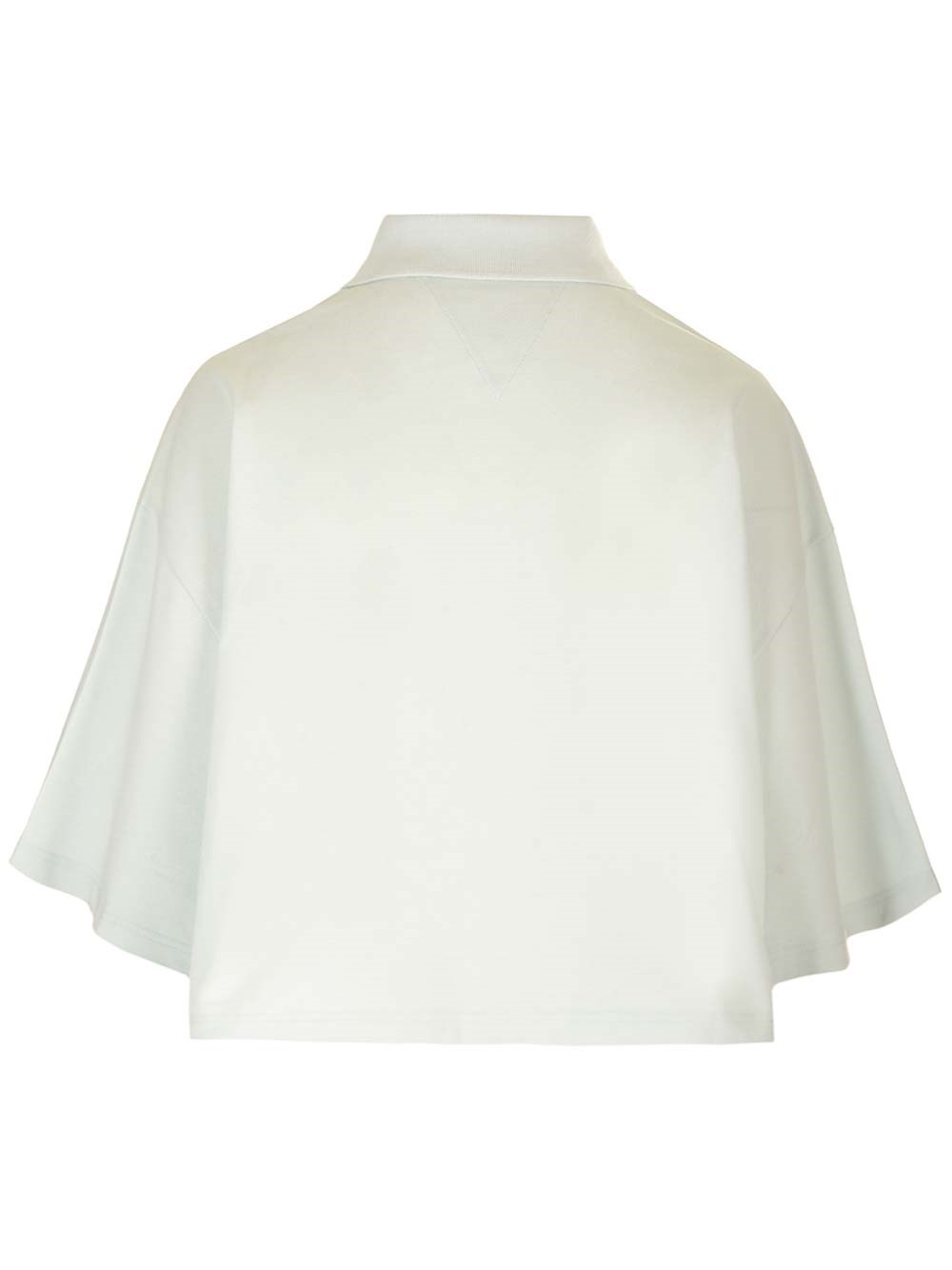 Al Duca D'Aosta Bottega Veneta Polo crop in piquet Offerte speciali