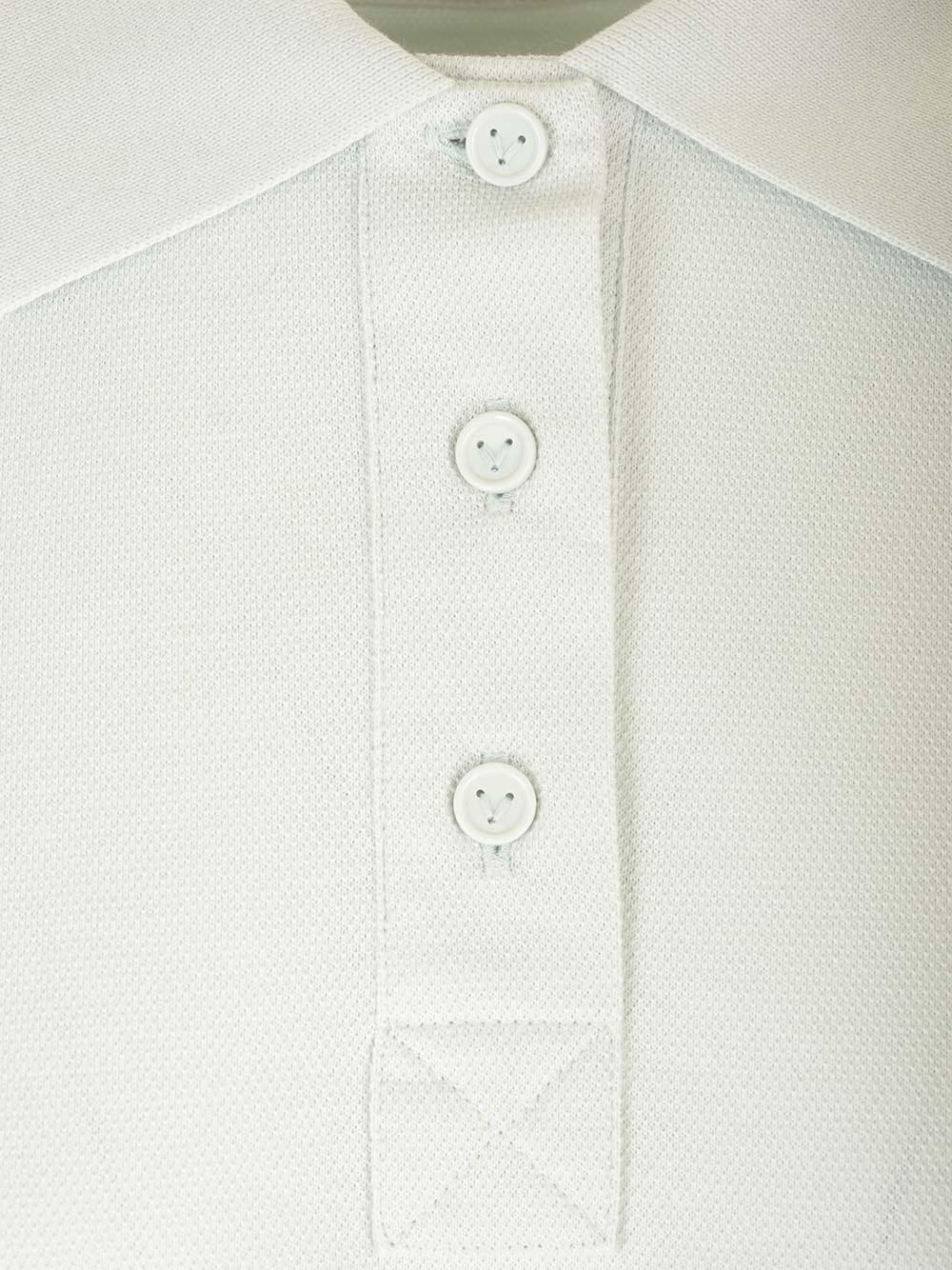 Al Duca D'Aosta Bottega Veneta Polo crop in piquet Offerte speciali