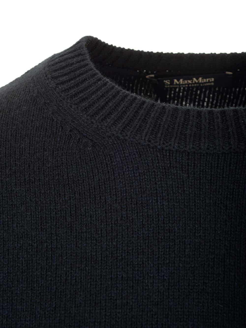 Al Duca D'Aosta 's Max Mara Maglione "Fedora" con toppe Rilascio limitato