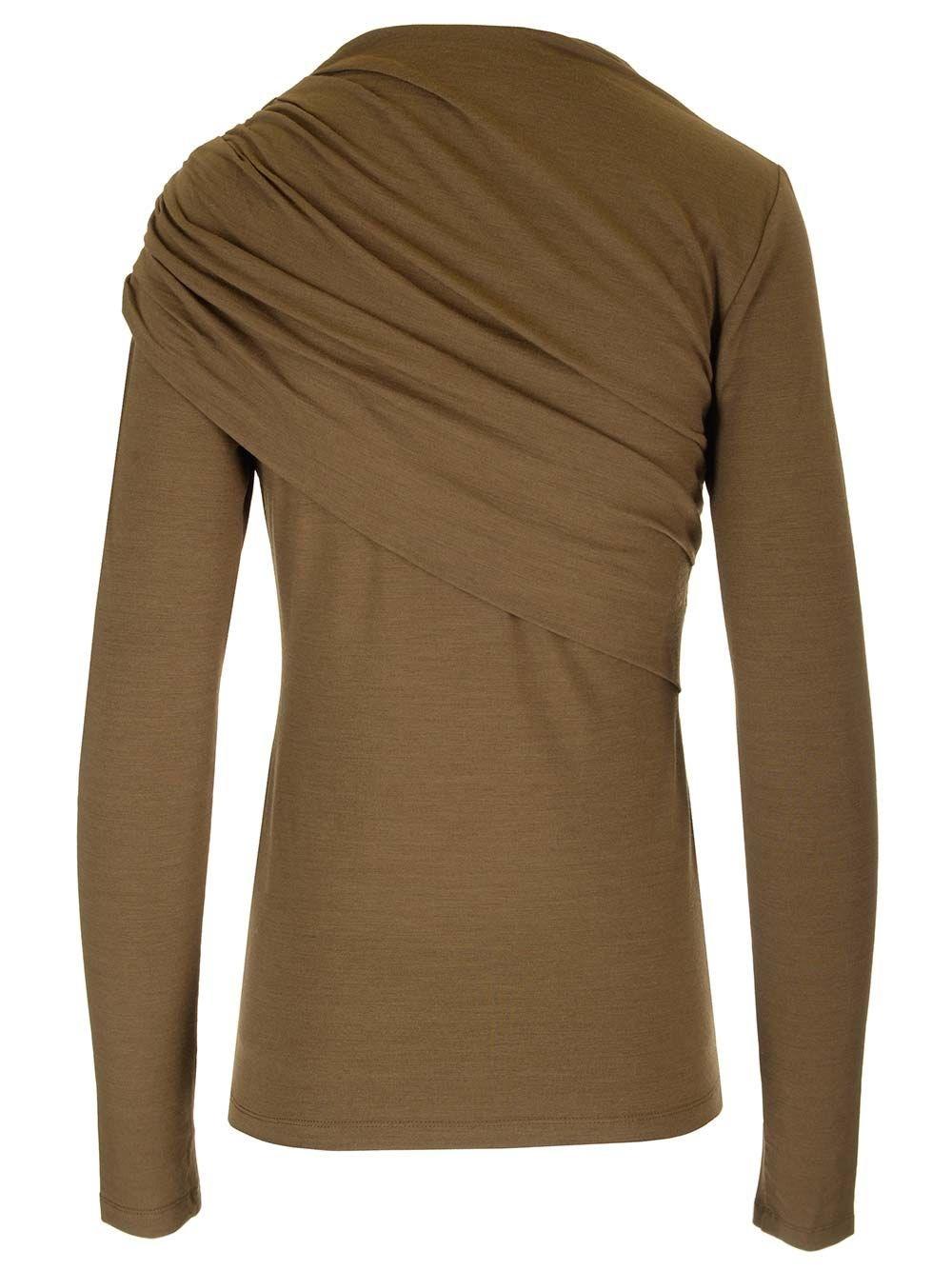 Al Duca D'Aosta Isabel Marant Top "Asna" jersey di lana Fino al 55% di sconto