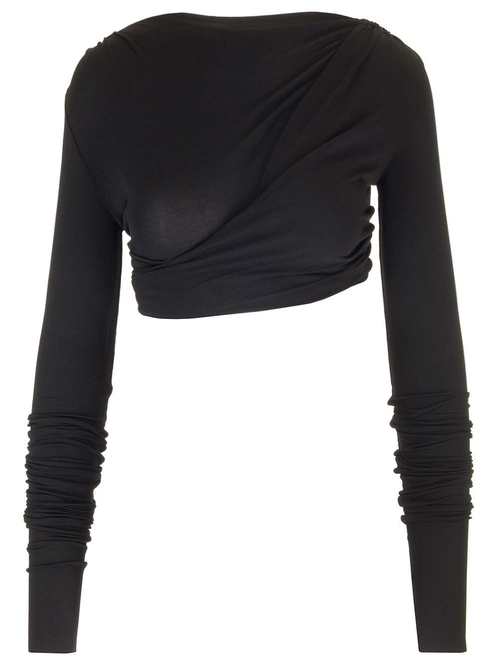 Al Duca D'Aosta Rick Owens Crop top "Jade"