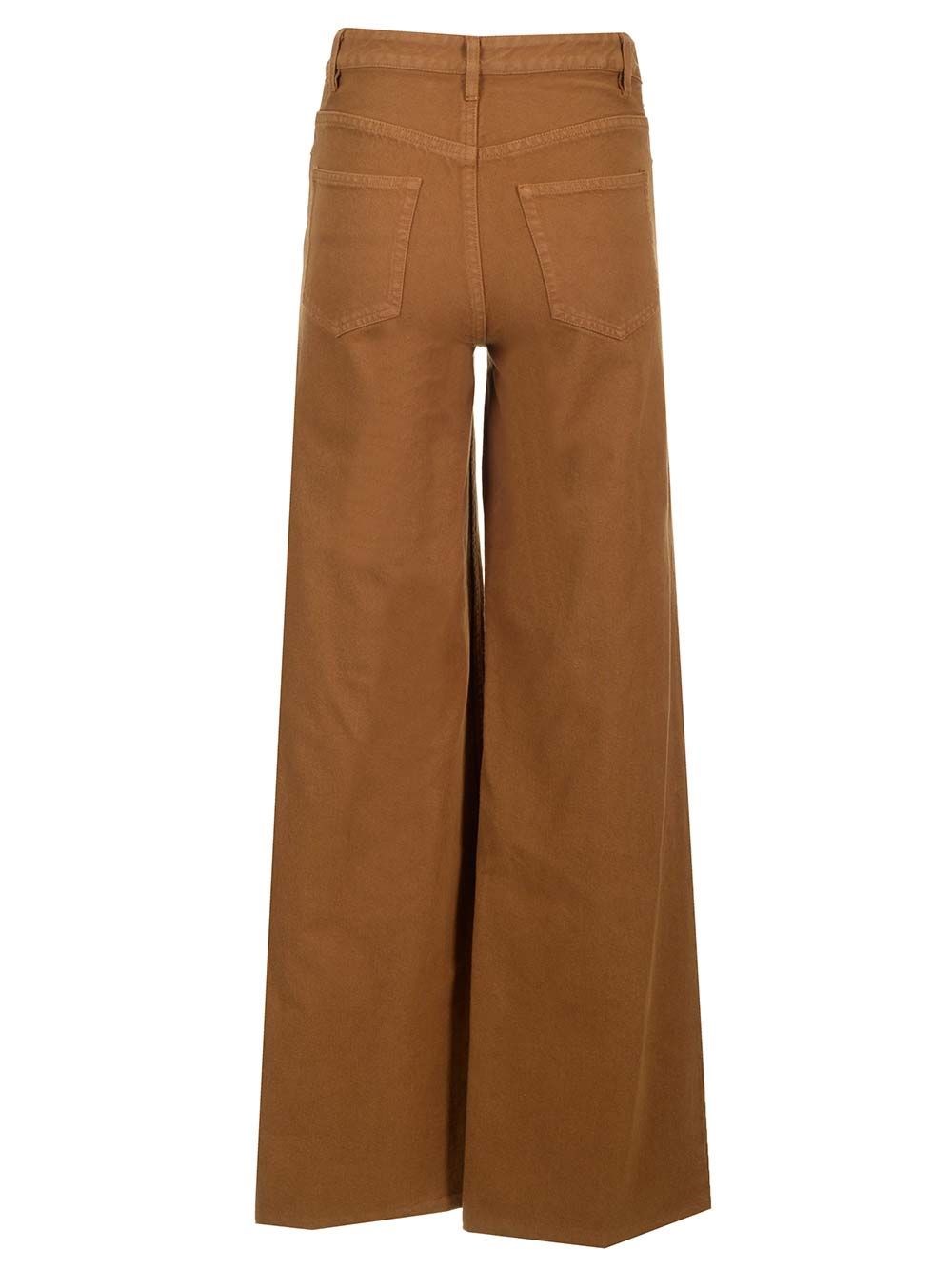 Al Duca D'Aosta A.p.c. Jeans "Elisabeth" nocciola Nuovo