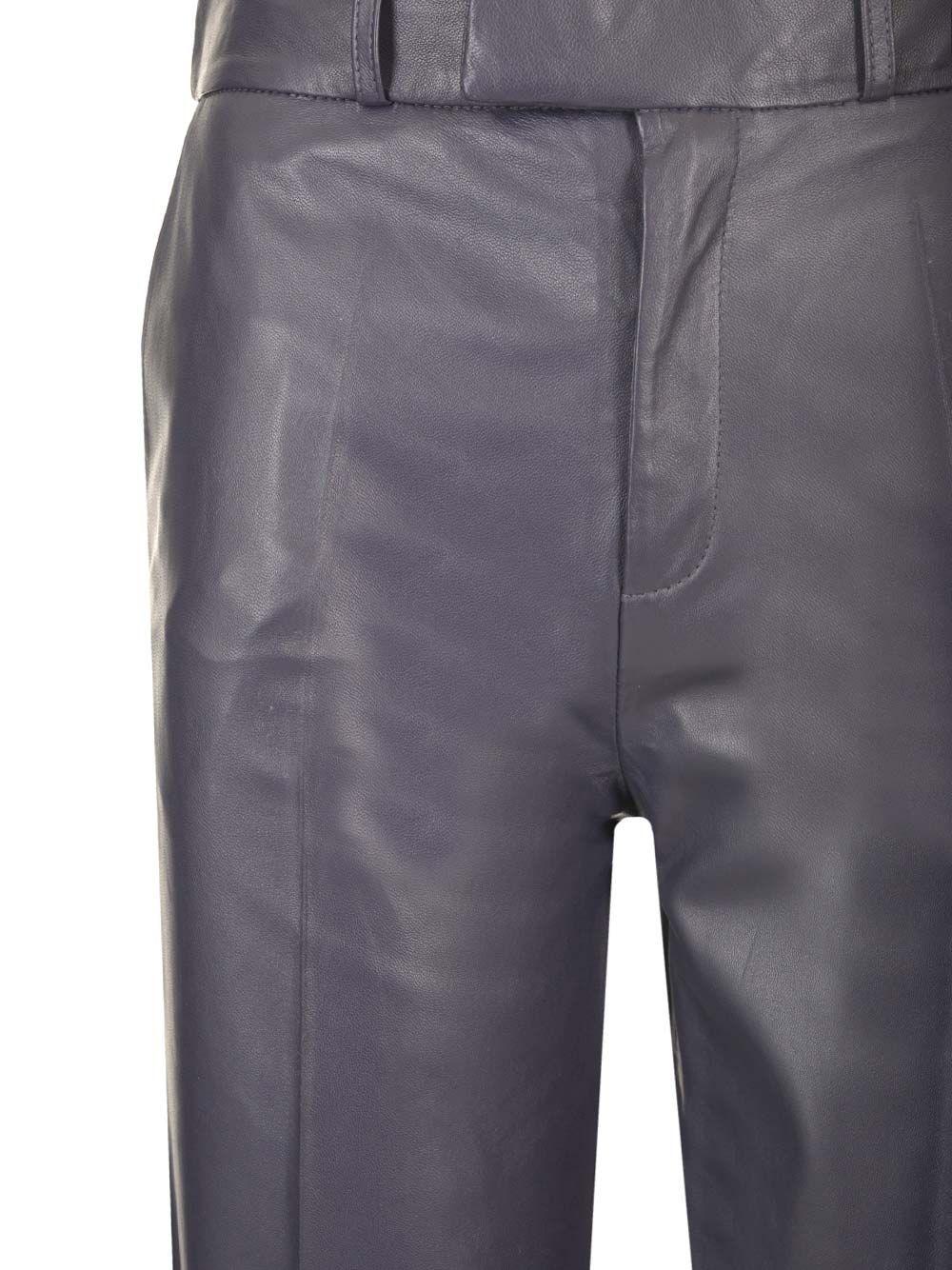 Al Duca D'Aosta Arma Pantaloni in pelle di agnello "June" Negozi Online