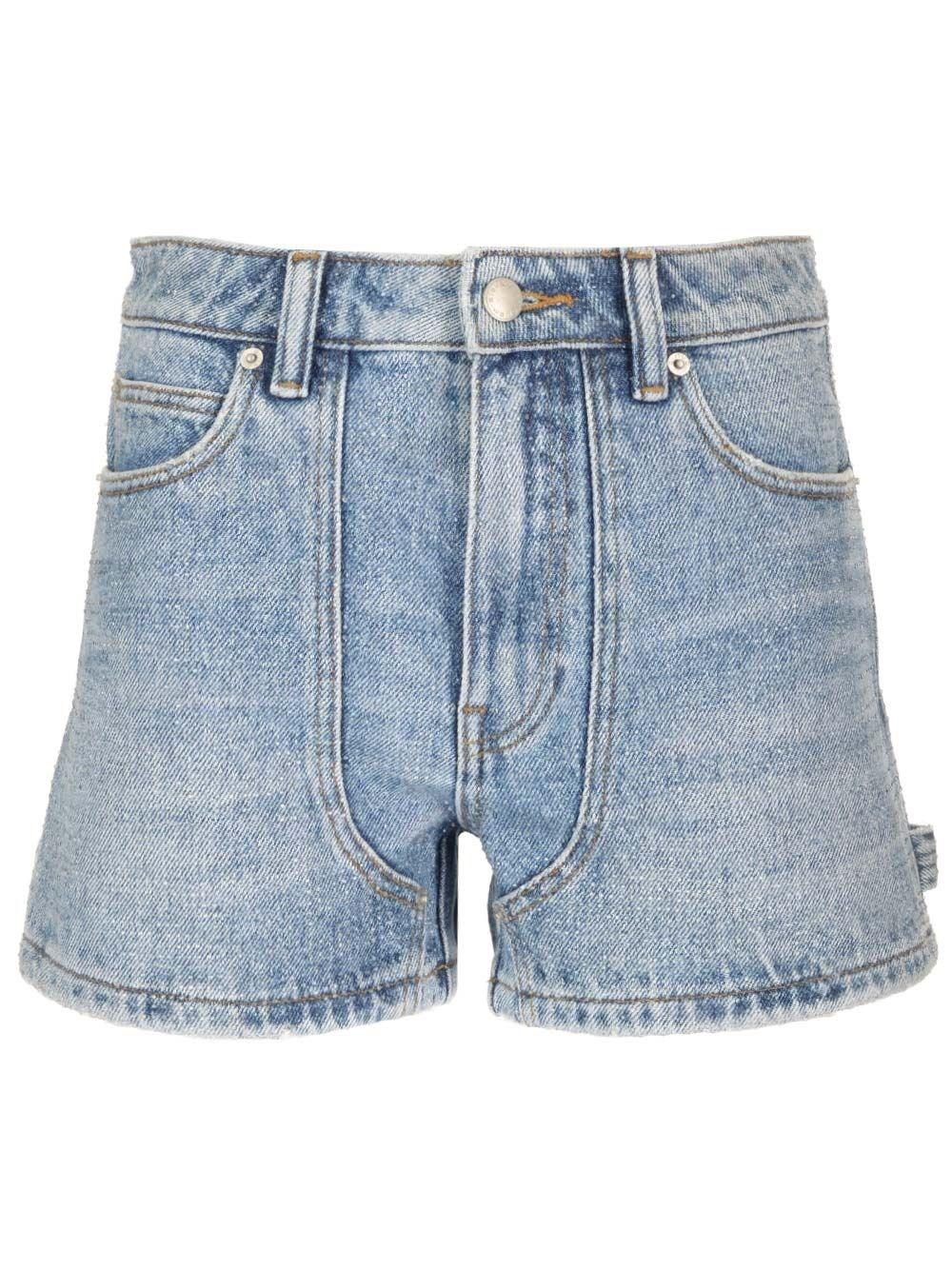 Al Duca D'Aosta Alexander Wang Short carpenter a vita alta