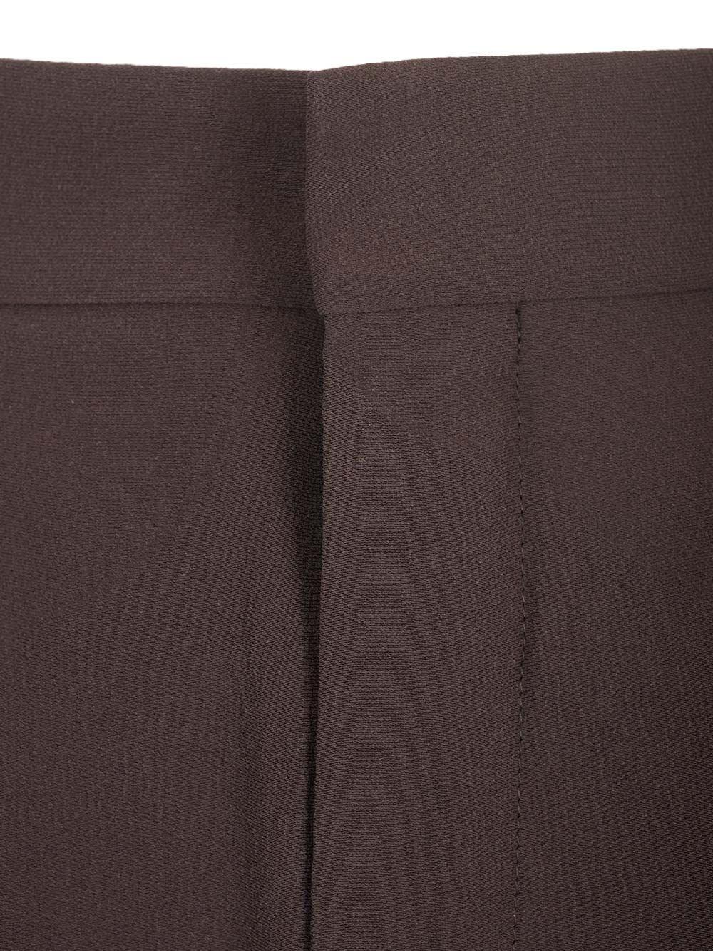 Al Duca D'Aosta Saint Laurent Pantaloni in crêpe di seta Outlet