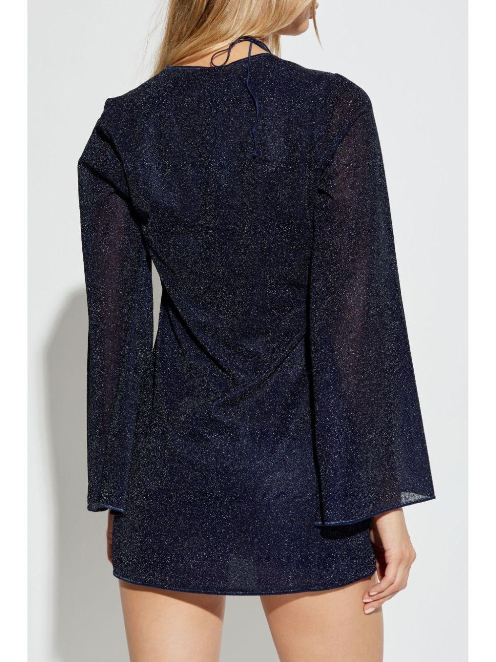 Al Duca D'Aosta Oseree Mini kaftano lurex Comprare a buon mercato