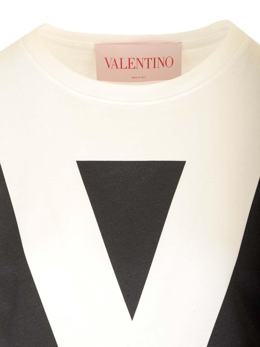 Al Duca D'Aosta Valentino Garavani T-shirt stampa "Chez Valentino" Fornitura limitata